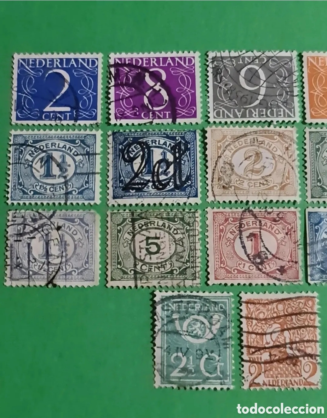 Sellos: HOLANDA ( 1946) / Lote de 17 sellos. - Foto 3