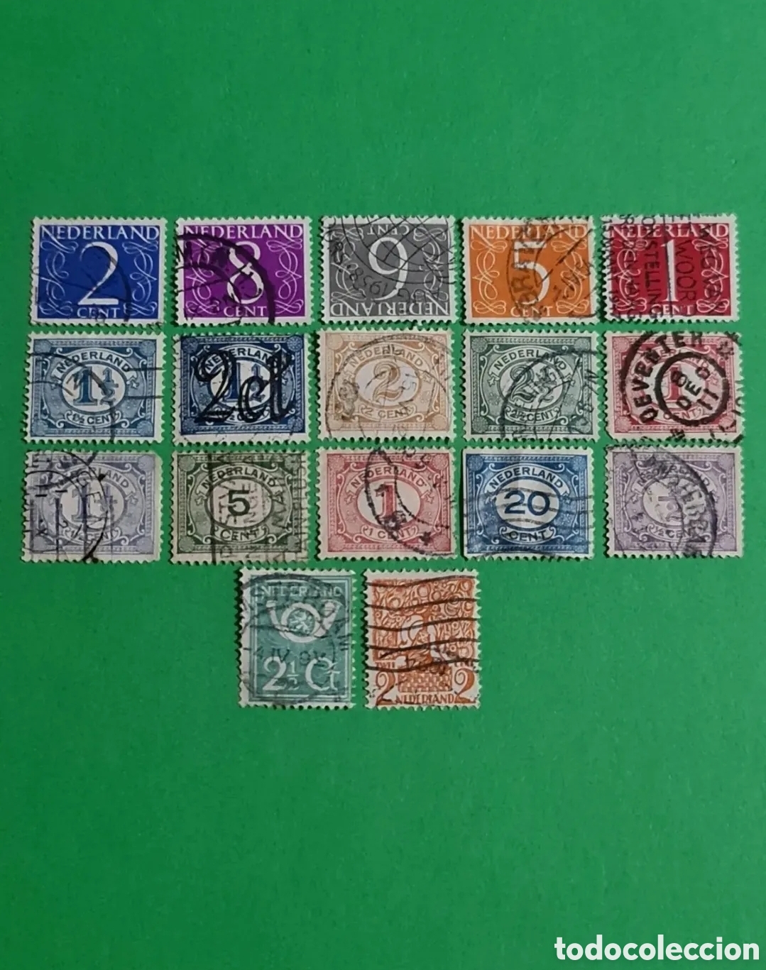 Stamps: HOLANDA ( 1946) / Lote de 17 sellos.