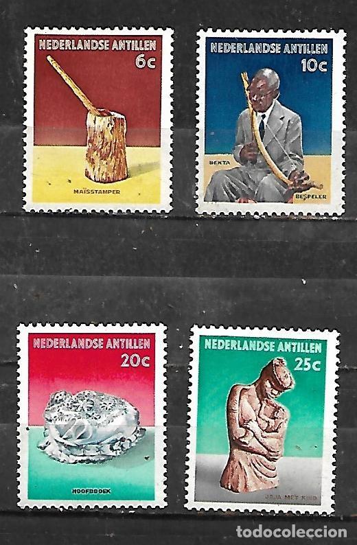 Sellos: 1962: Antillas holandesas Serie &rdquo;Serie cultural&rdquo; (MNH**)