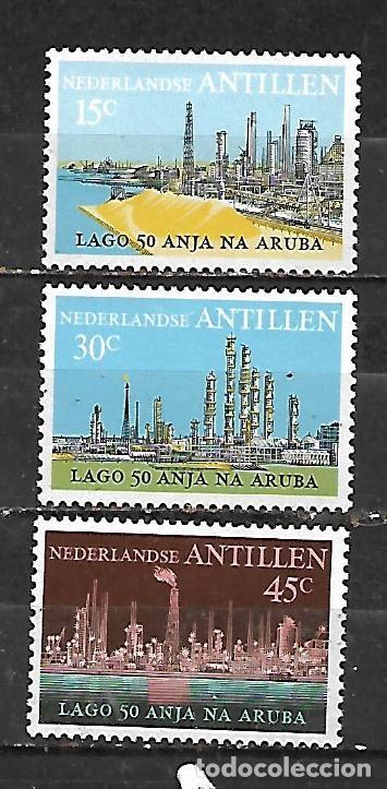 Sellos: 1974: Antillas Holandesas Serie &rdquo;50 Aniversario de la industria petrolera de Aruba&rdquo; (MNH**)