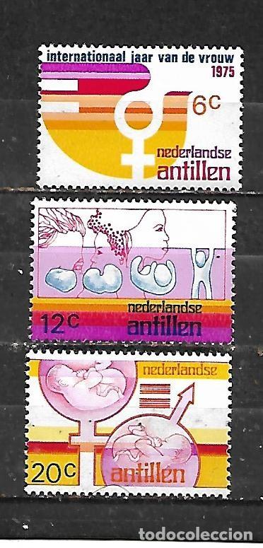 Sellos: 1975: Antillas Holandesas Serie &rdquo;A&ntilde;o internacional de la mujer&rdquo; (MNH**)