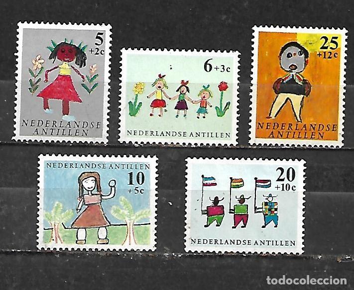 Sellos: 1963: Antillas Holandesas Serie &rdquo;Pro infancia&rdquo; (MNH**)