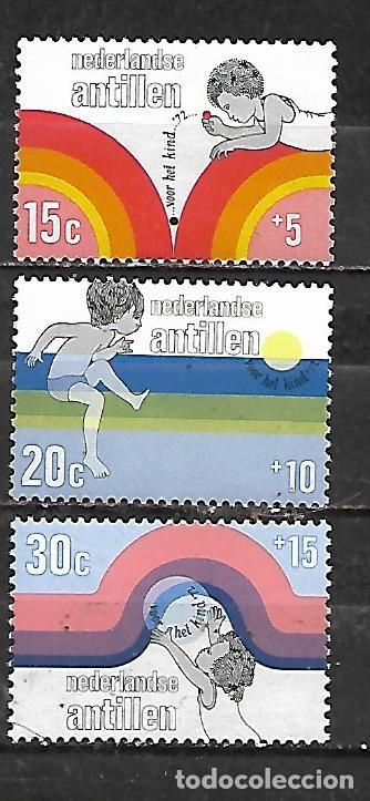 Sellos: 1972: Antillas Holandesas Serie &rdquo;Pro infancia&rdquo; (MNH**)