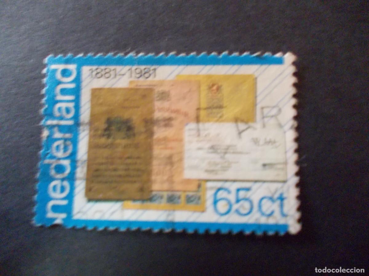 Briefmarken: Sello Nederland 65 ct Centenario PTT 1881&ndash;1981, documentos hist&oacute;ricos Pa&iacute;ses Bajos 1981