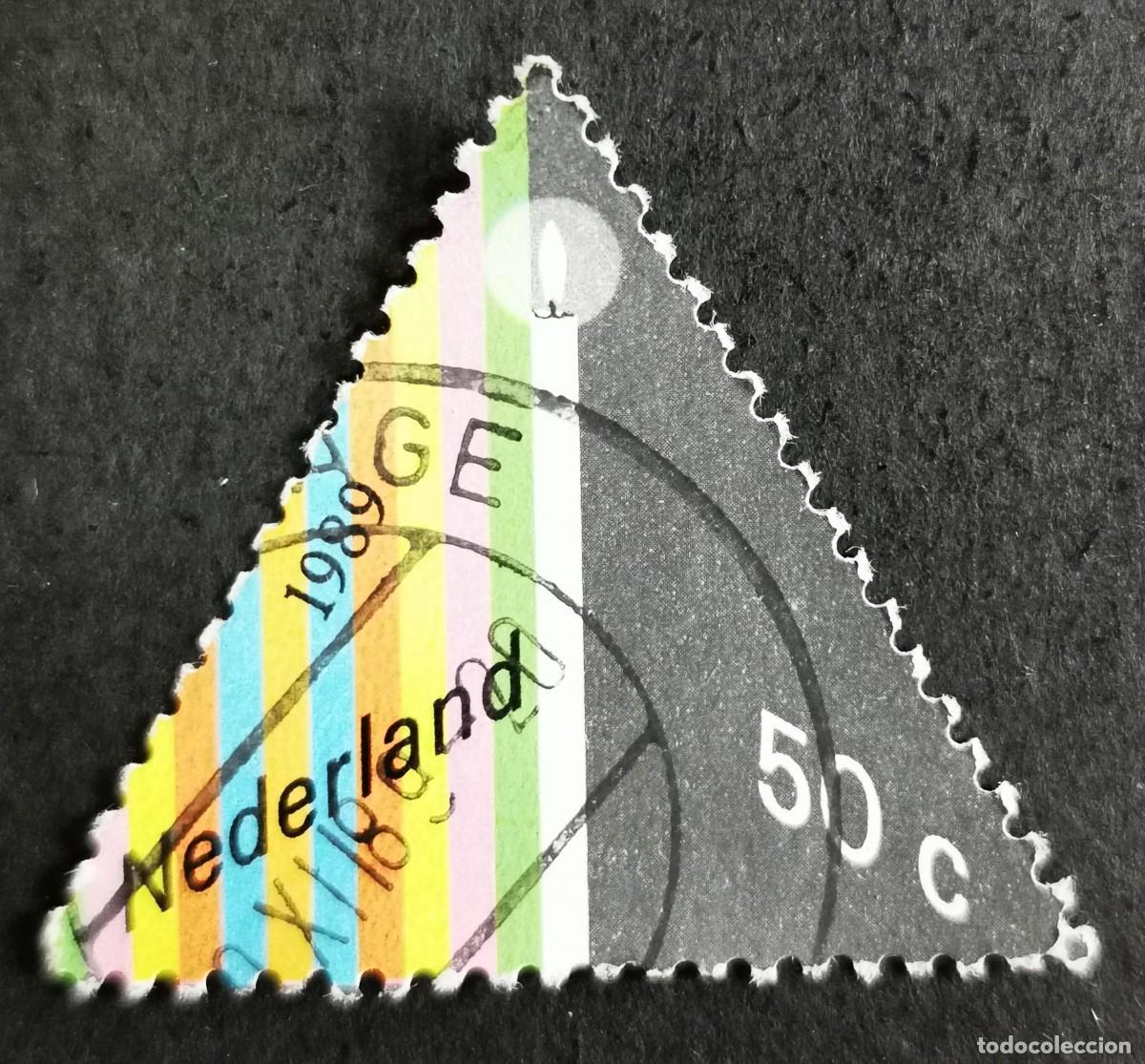Sellos: Sello Pa&iacute;ses Bajos 1989, Vela , 50 c. Michel: NL 1374