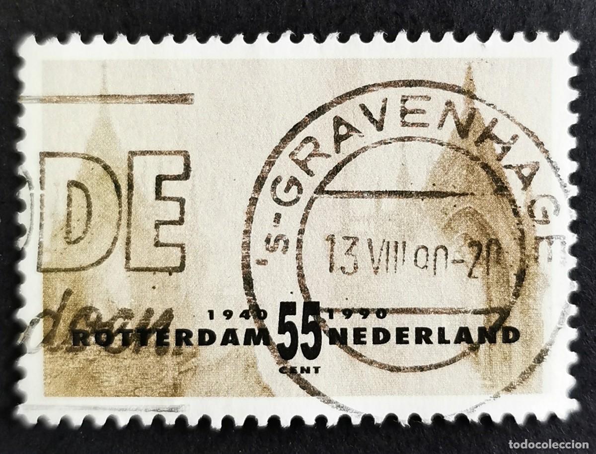 Sellos: Sello Pa&iacute;ses Bajos 1990, Ruinas de la Zuiderkerk, 55 c. Michel: NL 1382