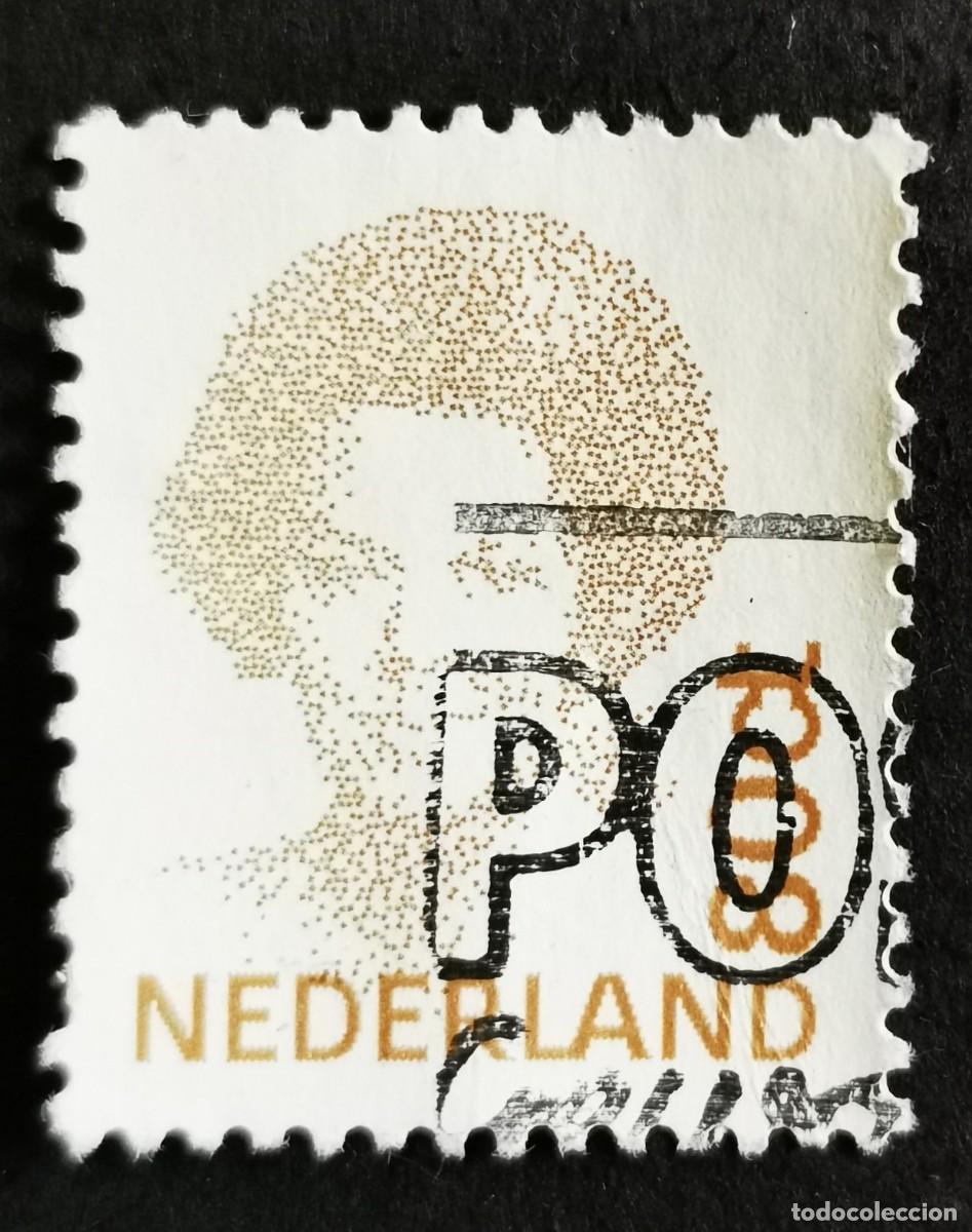 Sellos: Sello Pa&iacute;ses Bajos 1991, Reina Beatriz (1938-), Tipo 'Inversi&oacute;n', 80 c. Michel: NL 1411yA