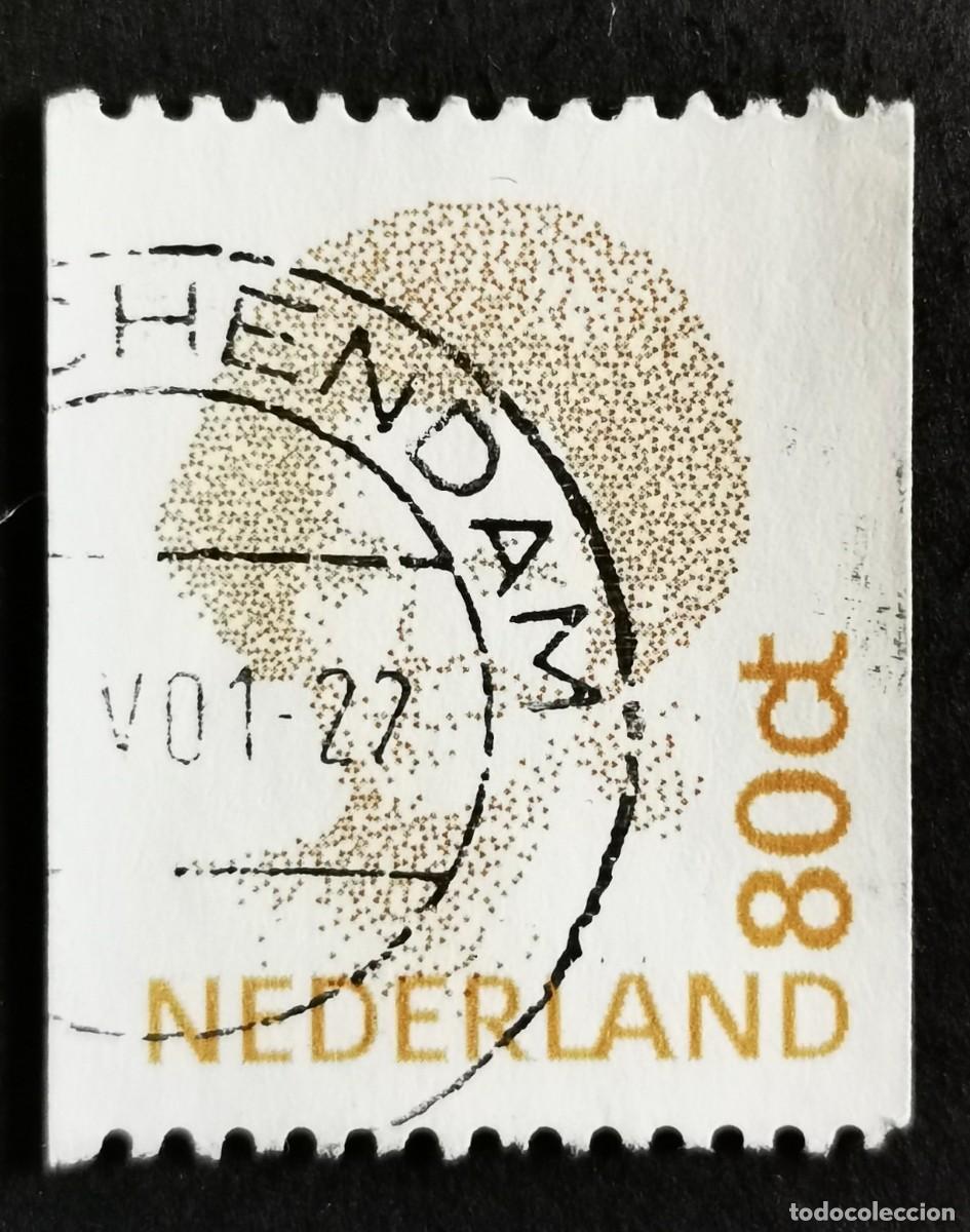 Sellos: Sello Pa&iacute;ses Bajos 1991, Reina Beatriz (1938-), Tipo 'Inversi&oacute;n', 80 c. Michel: NL 1411yC