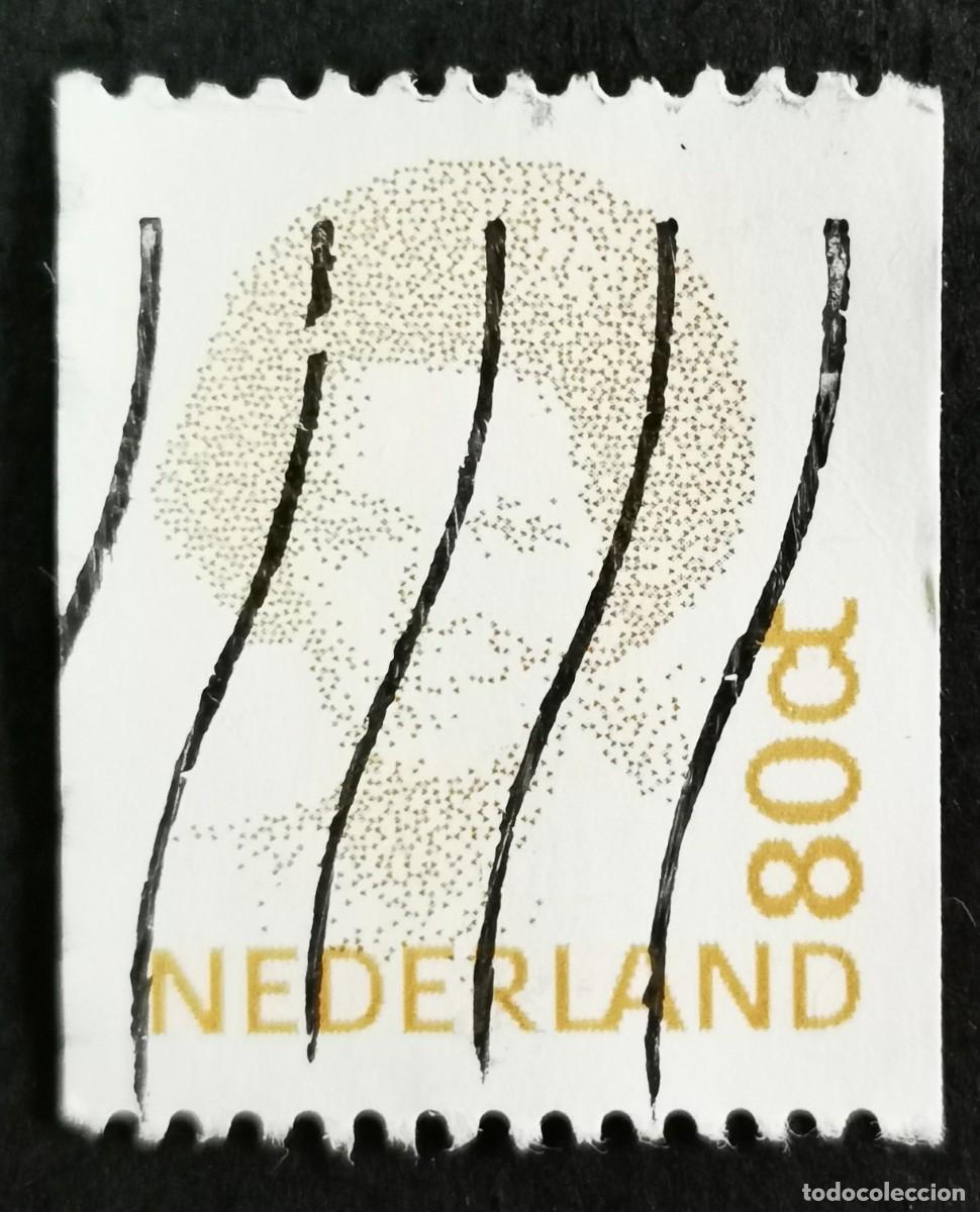 Sellos: Sello Pa&iacute;ses Bajos 1991, Reina Beatriz (1938-), Tipo 'Inversi&oacute;n', 80 c. Michel: NL 1411yC