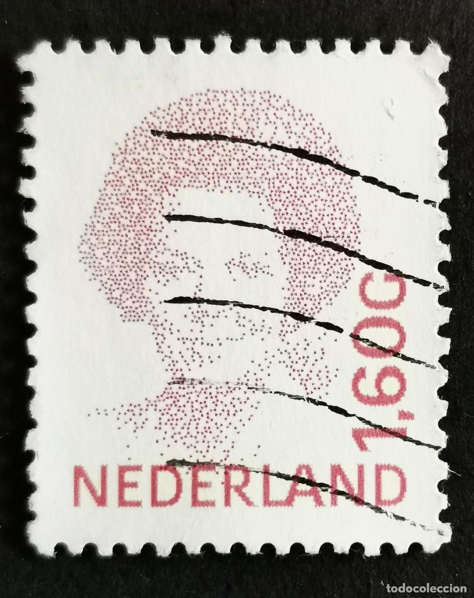 Sellos: Sello Pa&iacute;ses Bajos 1991, Reina Beatriz (1938-), Tipo 'Inversi&oacute;n', 1,60 &fnof;. Michel: NL 1414yA