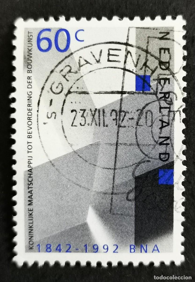 Sellos: Sello Pa&iacute;ses Bajos 1992, Composici&oacute;n de los niveles, 60 c. Michel: NL 1439
