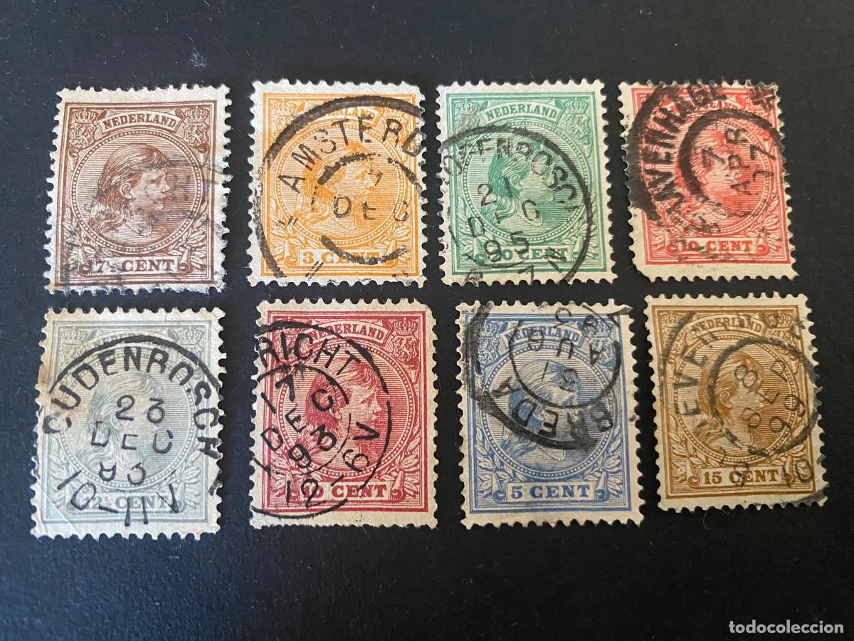 Briefmarken: Holanda sellos antiguos