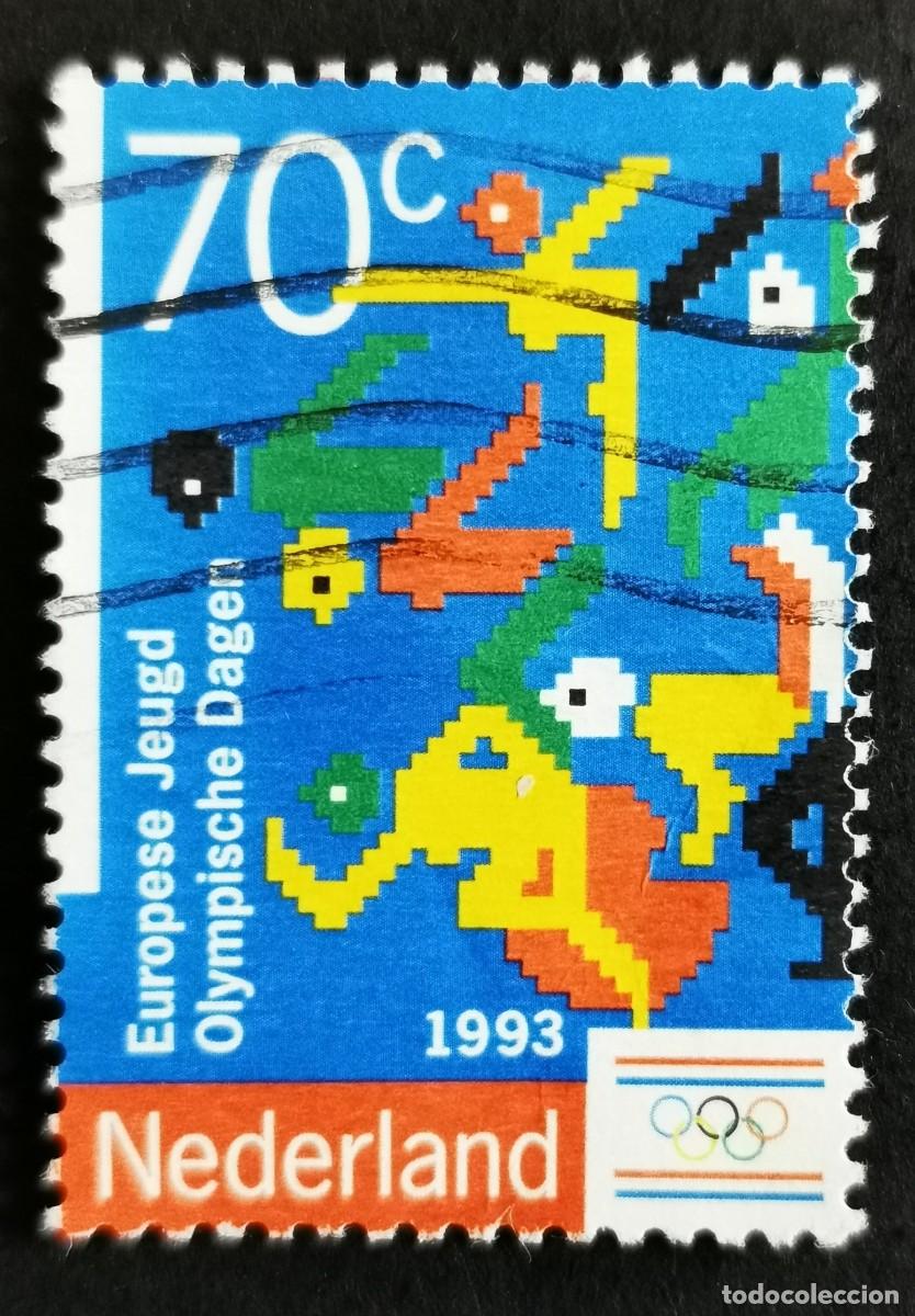 Sellos: Sello Pa&iacute;ses Bajos 1993, Pictogramas deportivos, 70 c. Michel: NL 1479