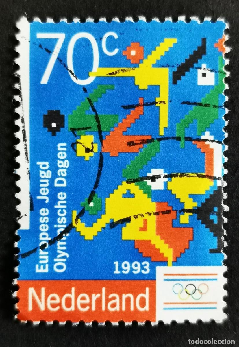 Sellos: Sello Pa&iacute;ses Bajos 1993, Pictogramas deportivos, 70 c. Michel: NL 1479
