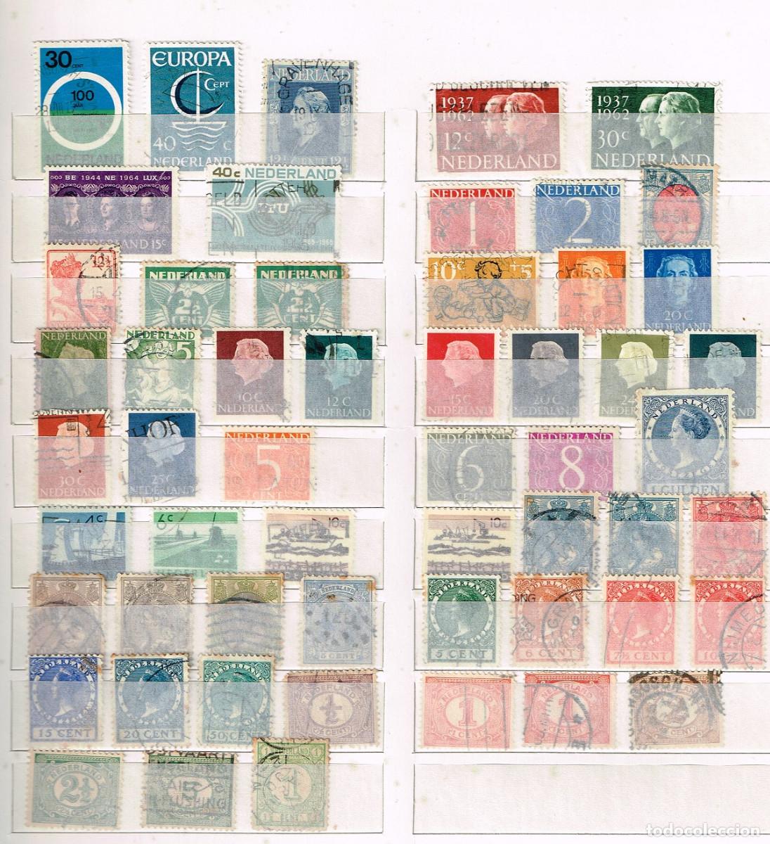 Timbres: Lote de Sellos Holanda - Diversas &Eacute;pocas