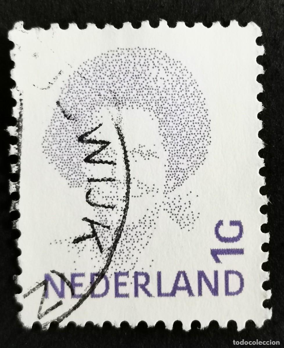 Sellos: Sello Pa&iacute;ses Bajos 1992, Reina Beatriz (1938-), Tipo 'Inversi&oacute;n', 1 &fnof;. Michel: NL 1454A