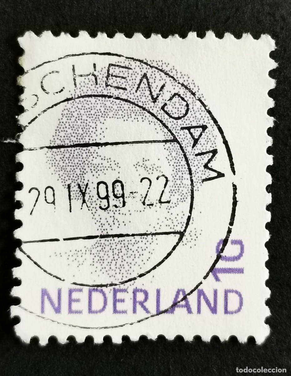 Sellos: Sello Pa&iacute;ses Bajos 1992, Reina Beatriz (1938-), Tipo 'Inversi&oacute;n', 1 &fnof;. Michel: NL 1454A