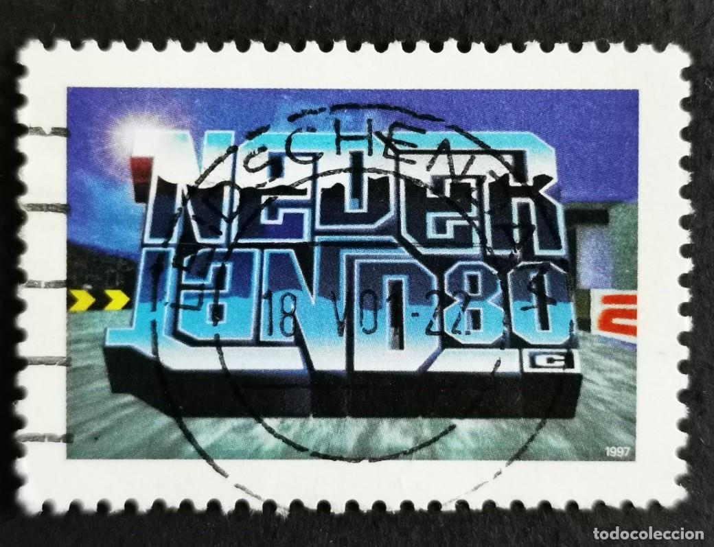 Sellos: Sello Pa&iacute;ses Bajos 1997, Gr&aacute;ficos por computadora 3D, 80 c. Michel: NL 1630