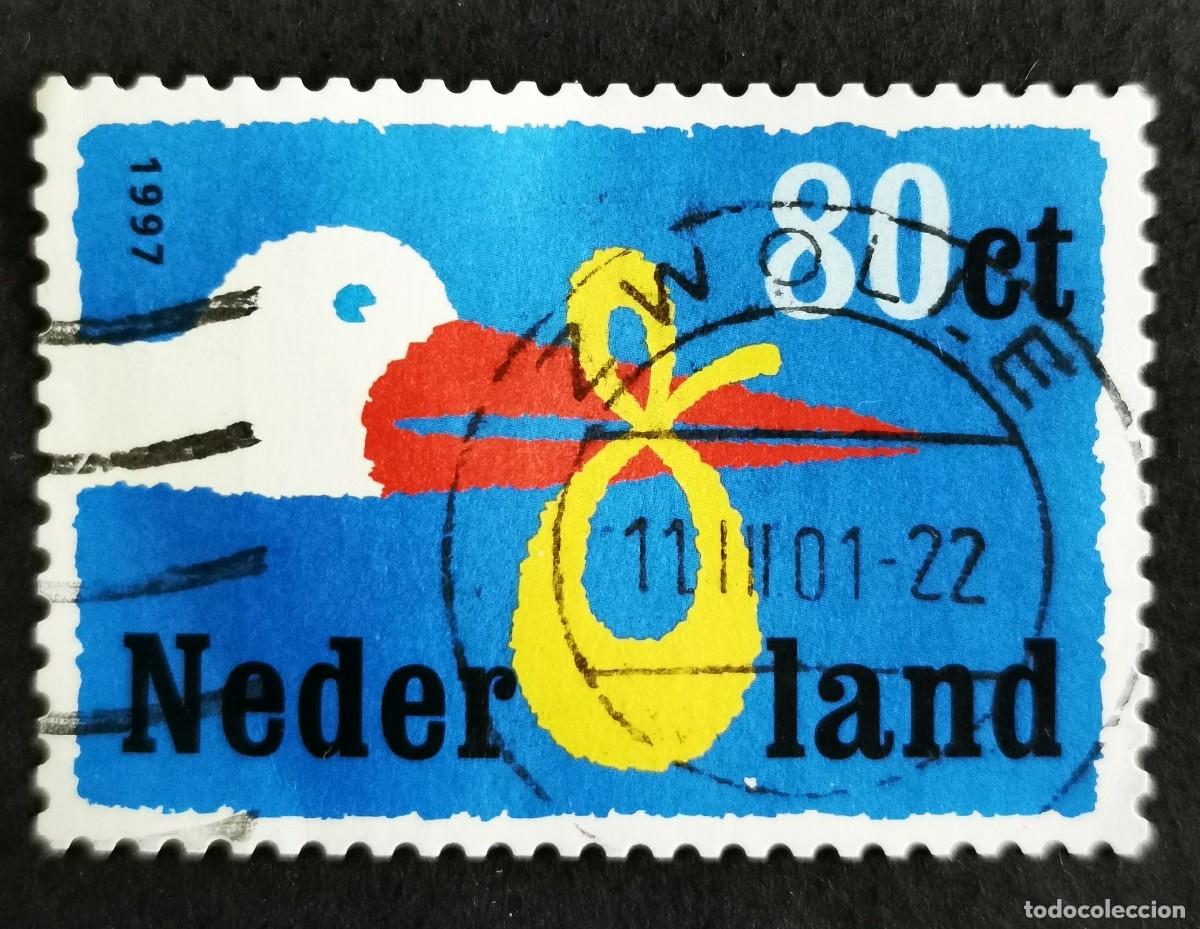 Sellos: Sello Pa&iacute;ses Bajos 1997, Sello de nacimiento, 80 c. Michel: NL 1631I