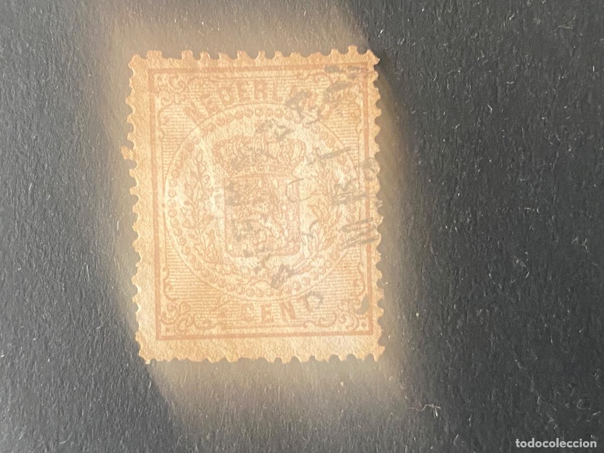 Selos: Holanda 1869 sello antiguo