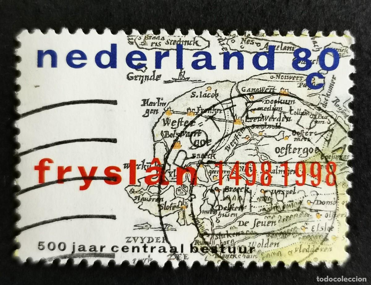 Sellos: Sello Pa&iacute;ses Bajos 1998, 500&ordm; aniversario del gobierno central de Frisia, 80 c. Michel: NL 1660