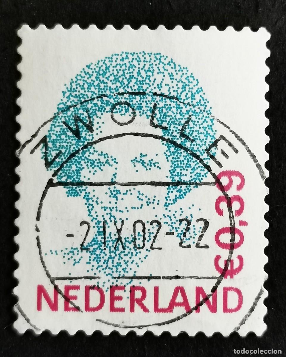 Selos: Sello Pa&iacute;ses Bajos 2002, Reina Beatriz (1938-), Tipo 'Inversi&oacute;n' Troquela, 0,39 &euro;. Michel: NL 1961