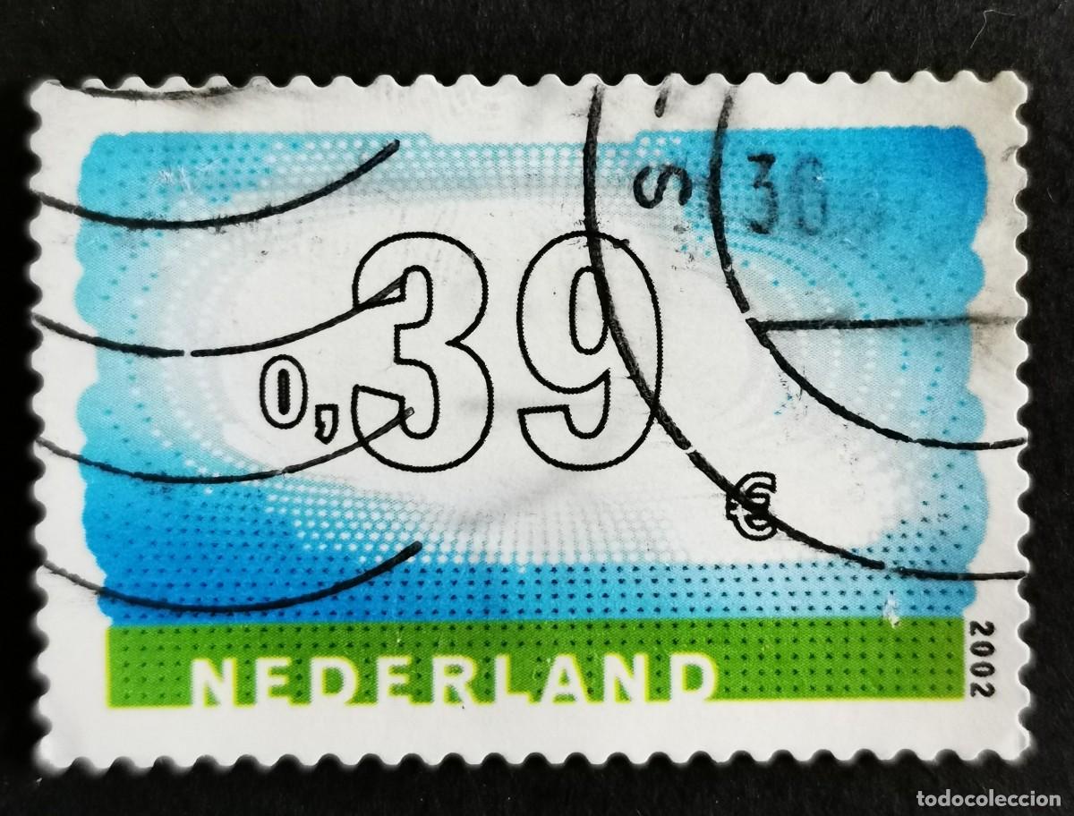 Sellos: Sello Pa&iacute;ses Bajos 2002, Paisaje con nubes, 0,39 &euro;. Michel: NL 1976v