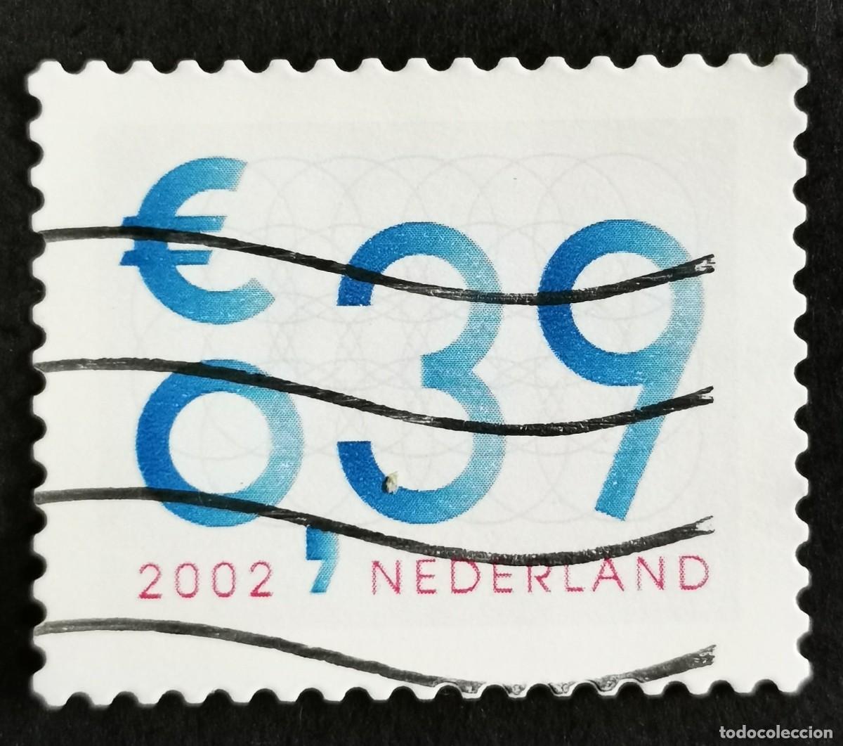 Sellos: Sello Pa&iacute;ses Bajos 2002, N&uacute;mero, 0,39 &euro;. Michel: NL 2024