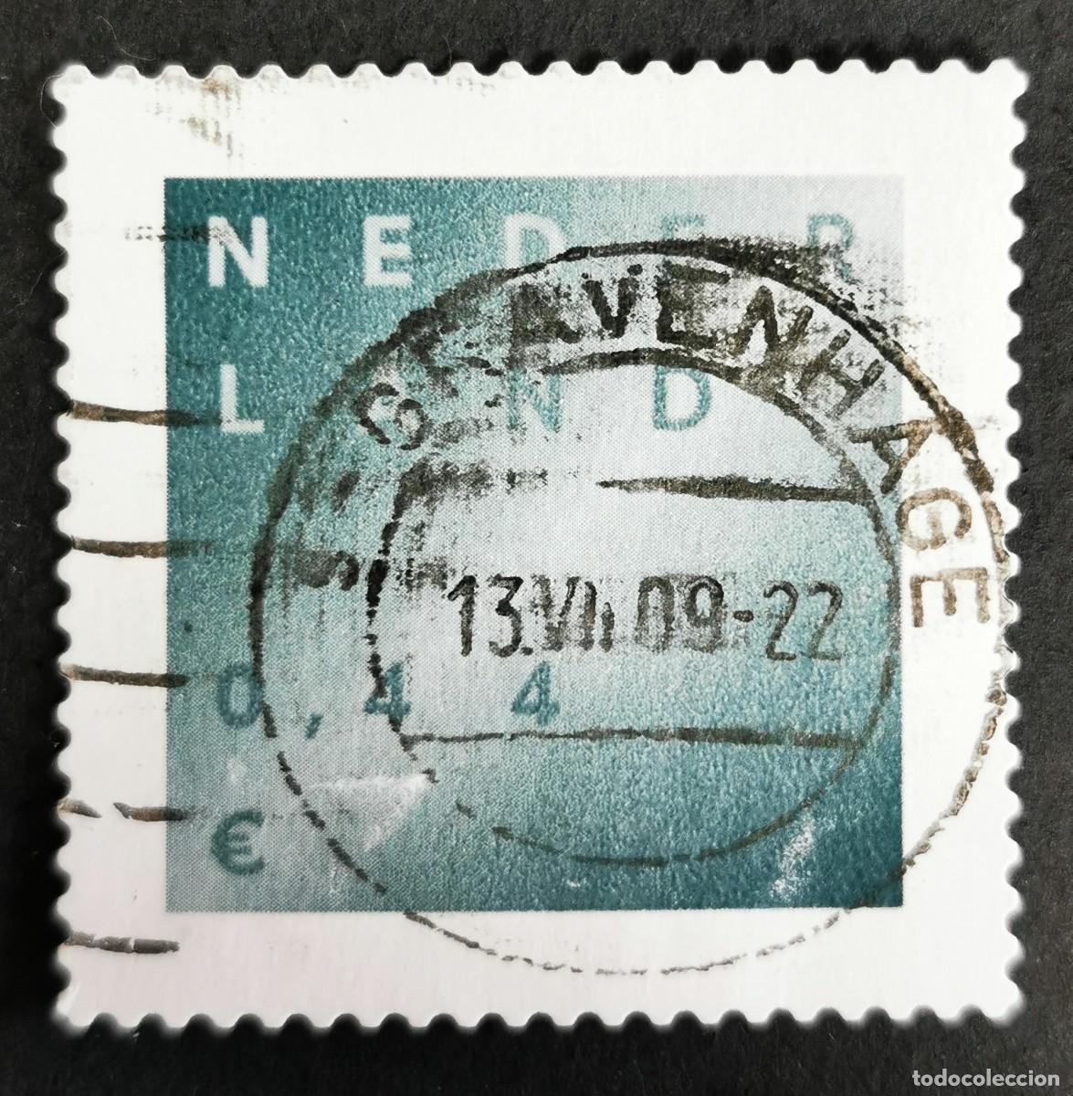 Sellos: Sello Pa&iacute;ses Bajos 2006, Sello de luto, 0,44 &euro;. Michel: NL 2477
