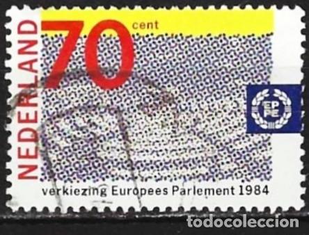 Briefmarken: Holanda 1984 - Mi 1245 - YT 1215 - El Parlamento Europeo