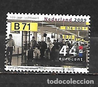 Sellos: 2009: Centenario de la aviaci&oacute;n holandesa - Aeropuerto de Schiphol. 1967 (usado)