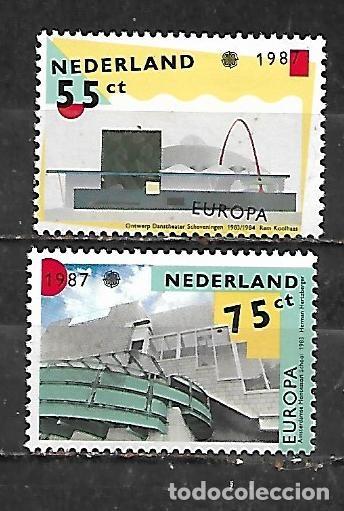 Stamps: 1987: Serie &rdquo;Emisi&oacute;n &rdquo;Europa&rdquo;. Arquitectura contempor&aacute;nea&rdquo; (MNH**)