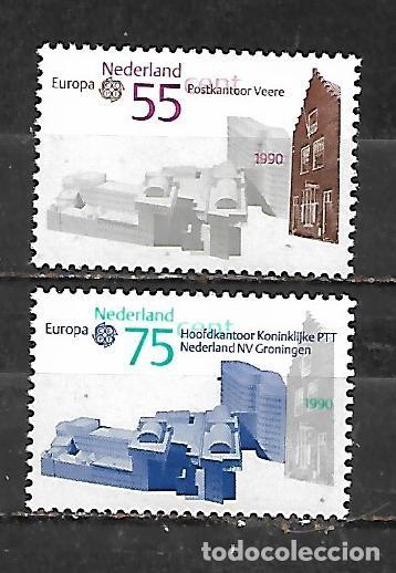 Stamps: 1990: Serie &rdquo;Emisi&oacute;n &rdquo;Europa&rdquo;. Oficinas postales de ayer y hoy. Groningen y Veere&rdquo; (MNH**)