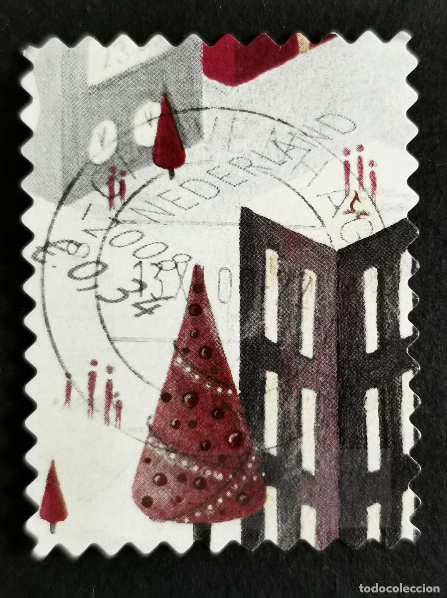 Sellos: Sello Pa&iacute;ses Bajos 2008, &Aacute;rbol y plano, 0,34 &euro;. Michel: NL 2626