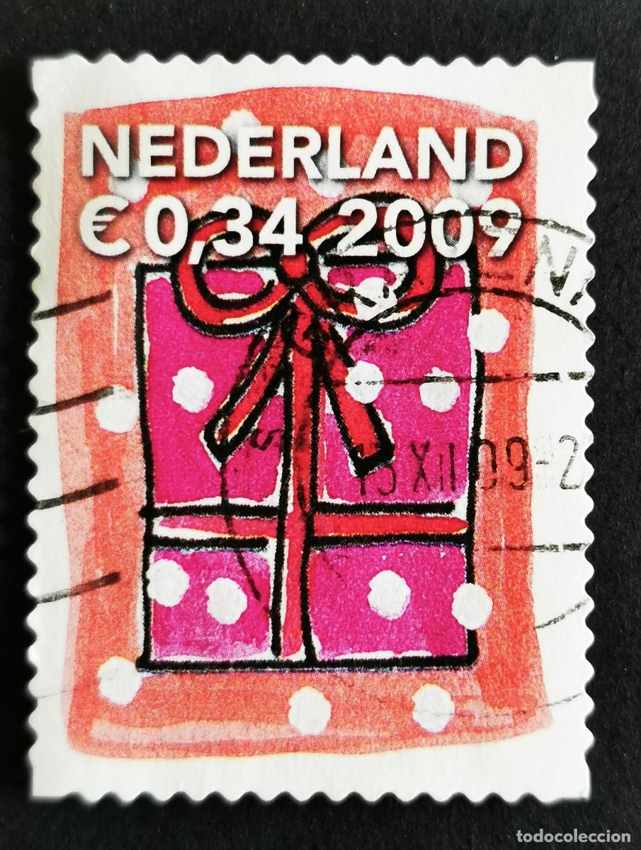 Sellos: Sello Pa&iacute;ses Bajos 2009, Regalo de Navidad, 0,34 &euro;. Michel: NL 2720