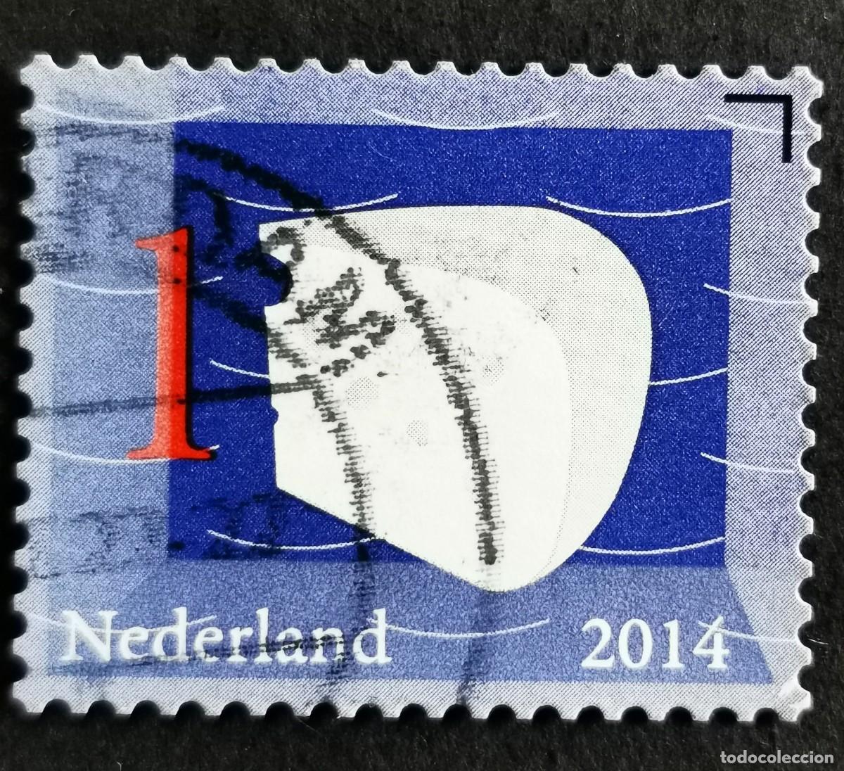 Sellos: Sello Pa&iacute;ses Bajos 2014, Iconos holandeses: queso Gouda, 1 &ordm; - Sin Valor Facial, Michel: NL 3196