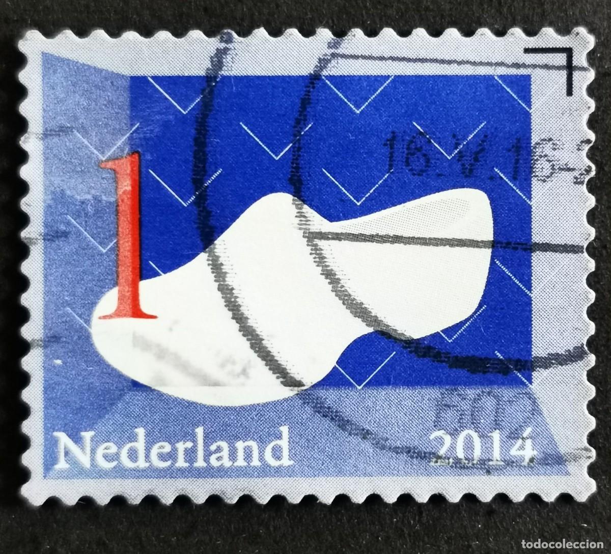 Sellos: Sello Pa&iacute;ses Bajos 2014, Iconos holandeses: Obstruir, 1 &ordm; - Sin Valor Facial, Michel: NL 3203,