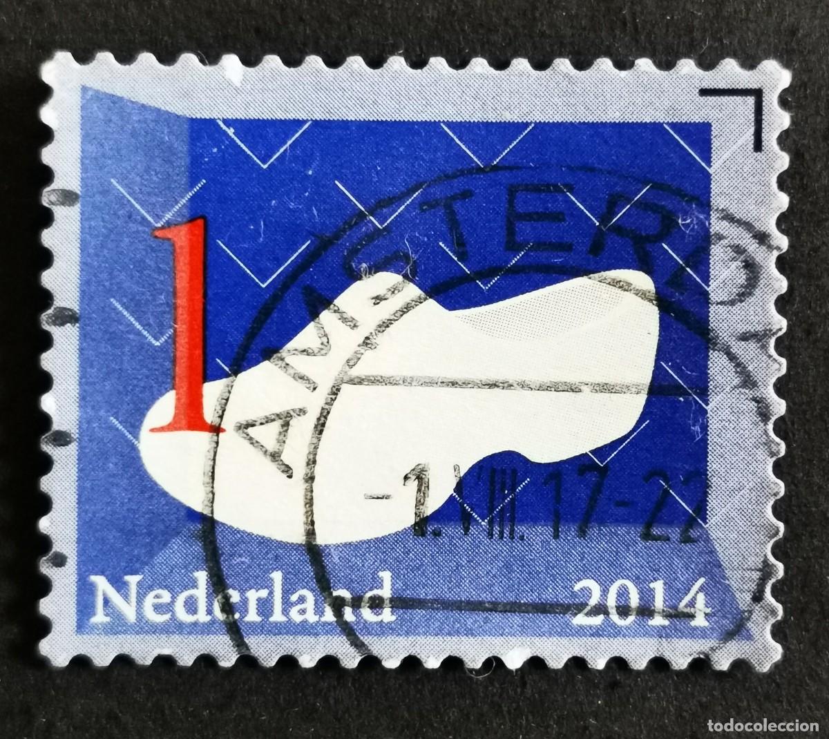 Sellos: Sello Pa&iacute;ses Bajos 2014, Iconos holandeses: Obstruir, 1 &ordm; - Sin Valor Facial, Michel: NL 3203,