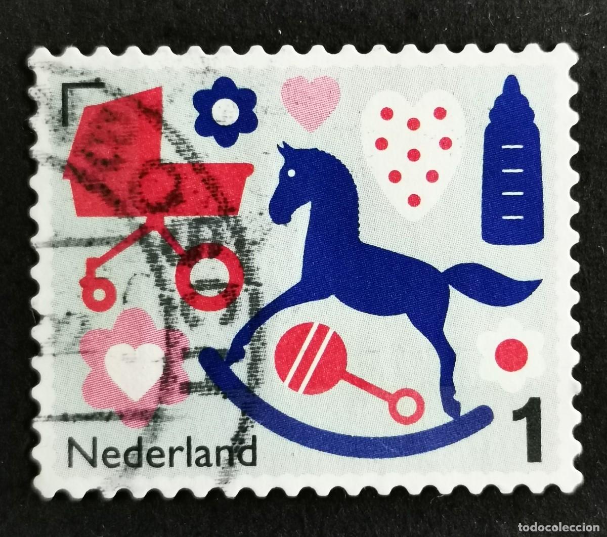 Sellos: Sello Pa&iacute;ses Bajos 2015, Sello de nacimiento, 1 &ordm; - Sin Valor Facial, Michel: NL 3203