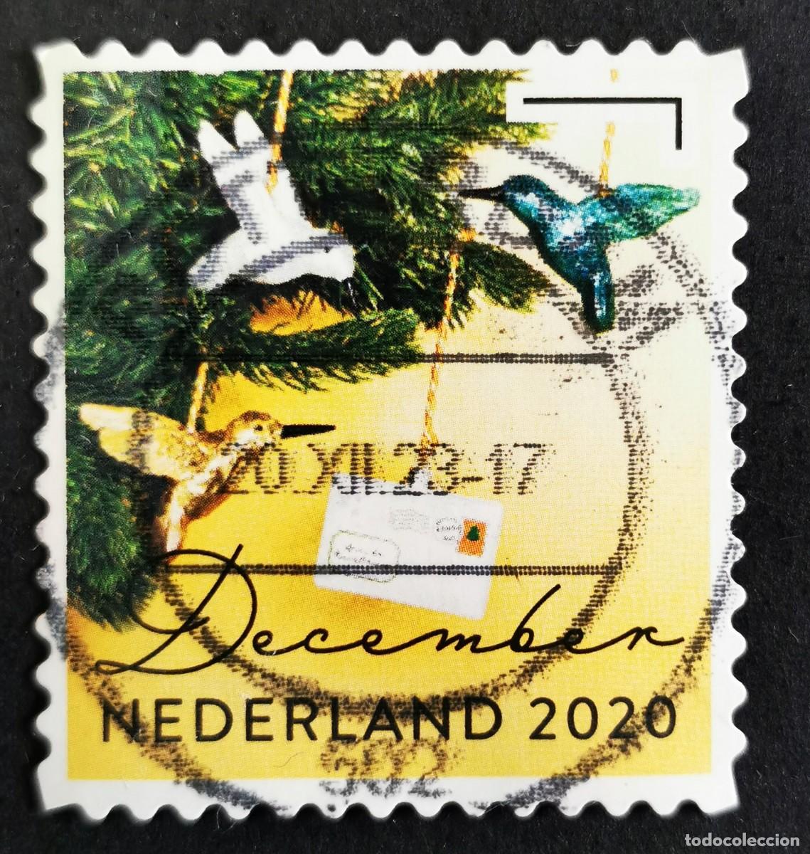 Sellos: Sello Pa&iacute;ses Bajos 2020, Postales adornos colibr&iacute;es, December &ordm; - Sin Valor Facial, Michel: NL 3977