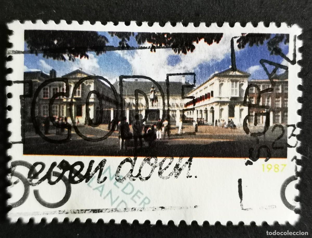 Sellos: Sello Pa&iacute;ses Bajos 1987, Palacio North End, La Haya, 65 c, Michel: NL 1327