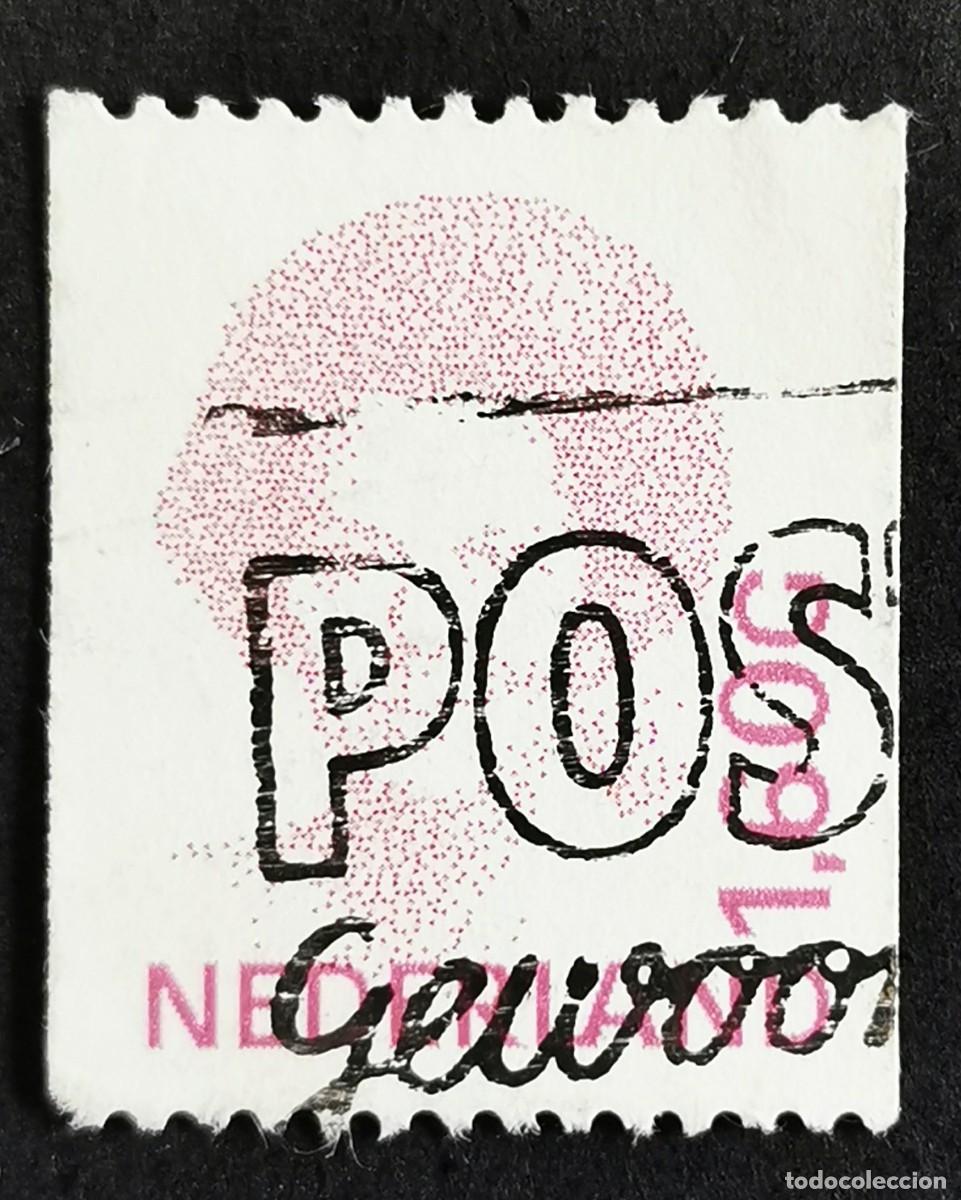 Sellos: Sello Pa&iacute;ses Bajos 1991, Reina Beatriz (1938-), Tipo 'Inversi&oacute;n'- Bobina, 1,60 &fnof;. Michel: NL 1414yC