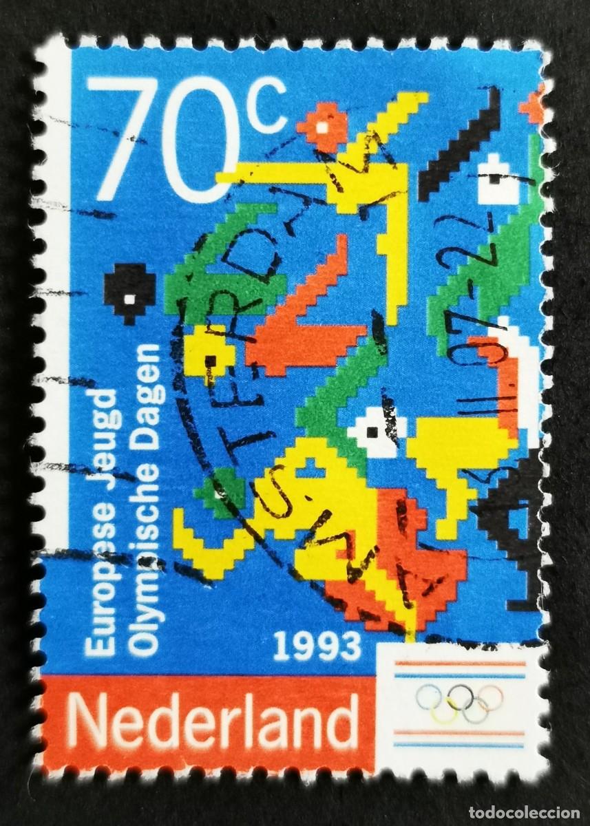 Sellos: Sello Pa&iacute;ses Bajos 1993, Pictogramas deportivos, 70 c. Michel: NL 1479