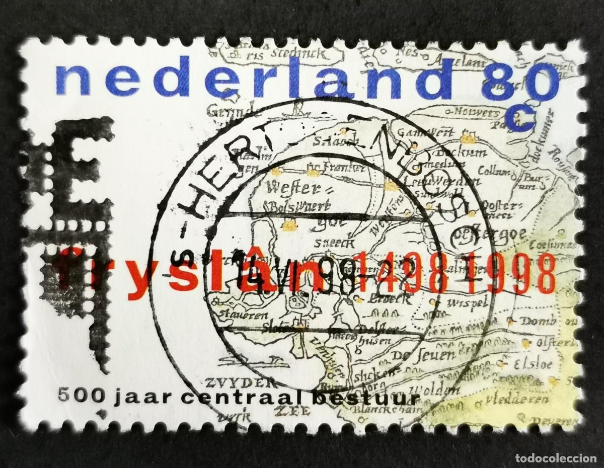 Sellos: Sello Pa&iacute;ses Bajos 1998, 500&ordm; aniversario del gobierno central de Frisia, 80 c. Michel: NL 1660