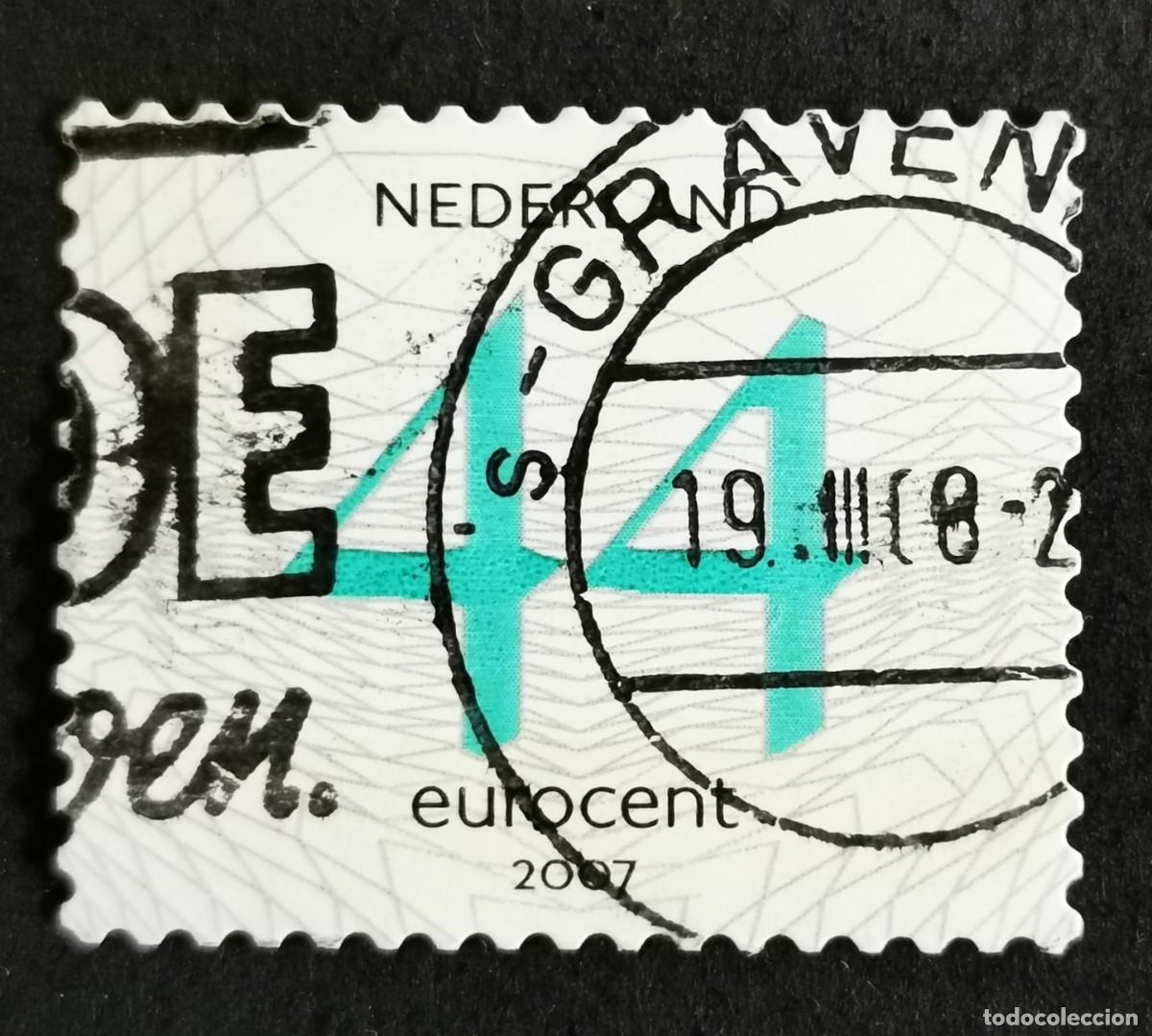 Sellos: Sello Pa&iacute;ses Bajos 2006, Num&eacute;rico - Bobina, troquelado, 0,44 &euro;. Michel: NL 2480
