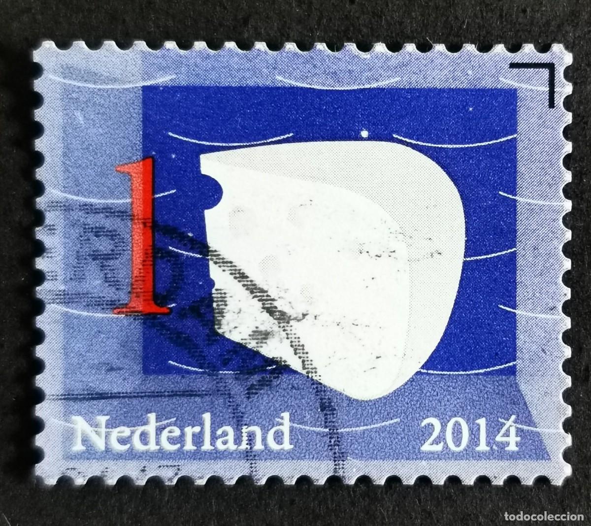 Sellos: Sello Pa&iacute;ses Bajos 2014, Iconos holandeses: queso Gouda, 1 &ordm; - Sin Valor Facial, Michel: NL 3196