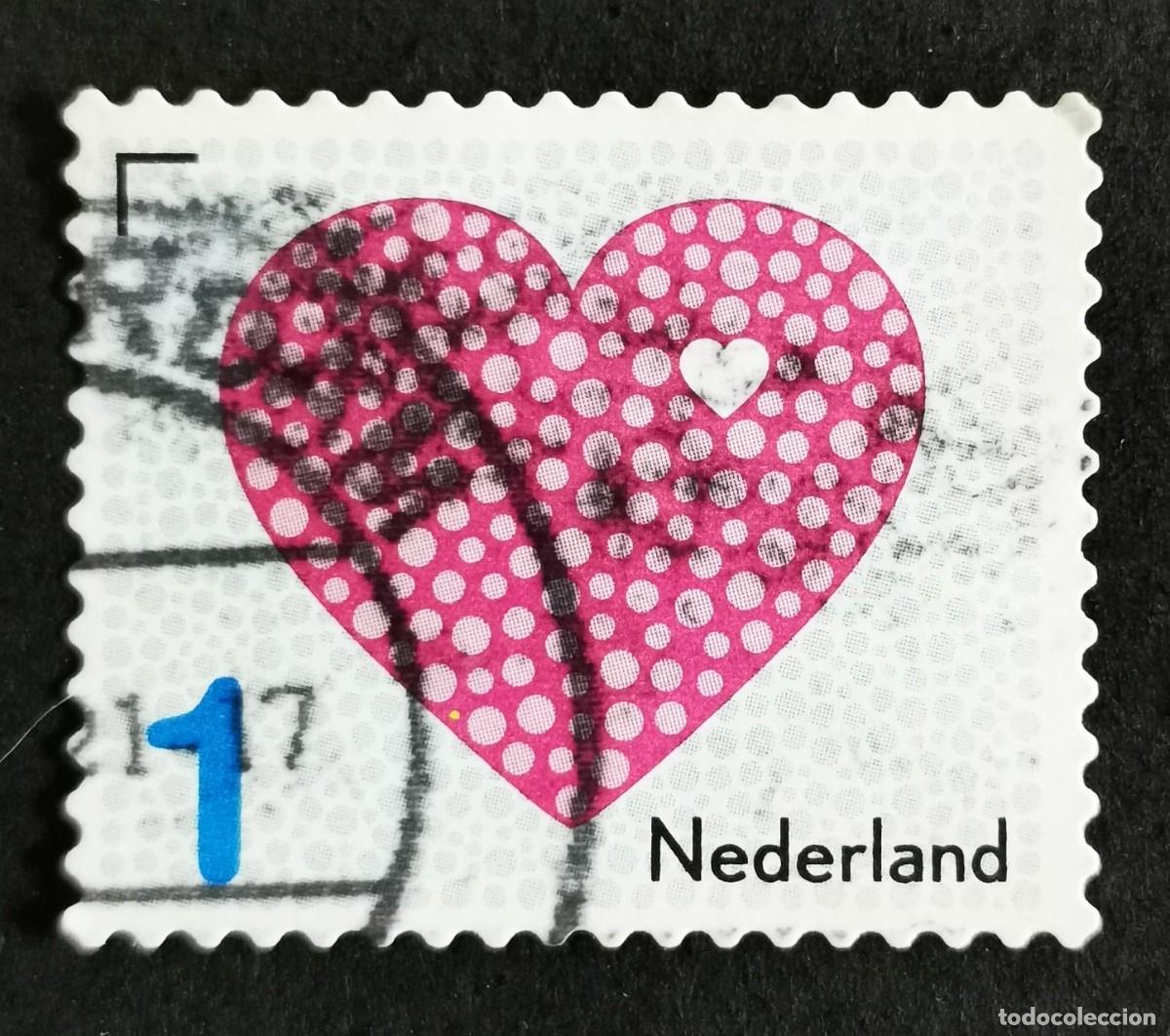 Sellos: Sello Pa&iacute;ses Bajos 2015, Amar, 1 &ordm; - Sin Valor Facial, Michel: NL 3356
