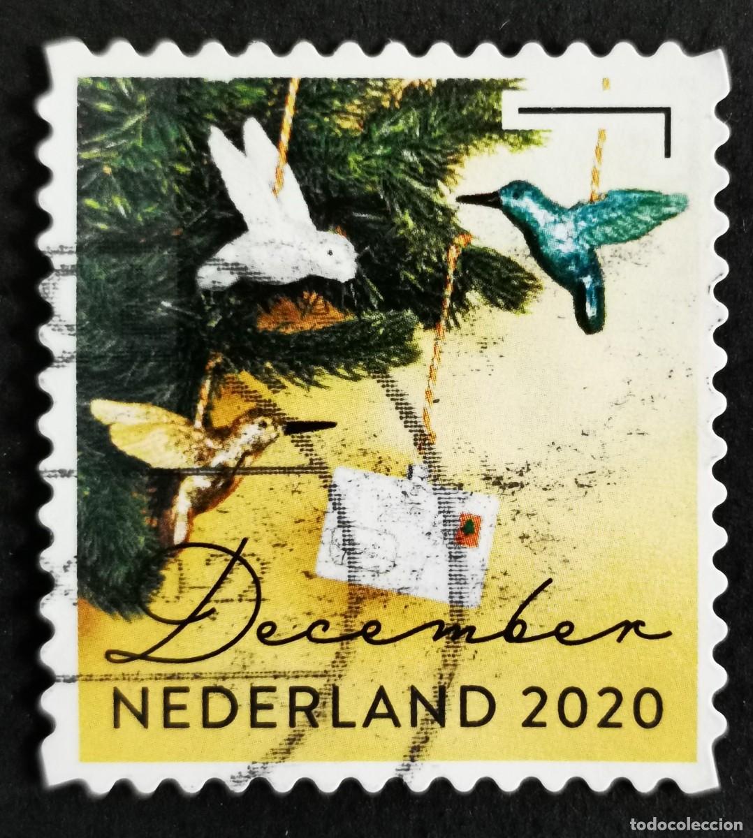 Sellos: Sello Pa&iacute;ses Bajos 2020, Postales adornos colibr&iacute;es, December &ordm; - Sin Valor Facial, Michel: NL 3977