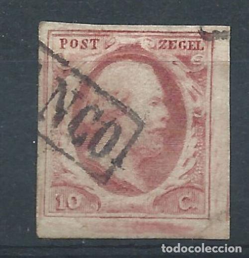 Sellos: Pays Bas N&deg;2 Obl (FU) 1852 - Guillaume III