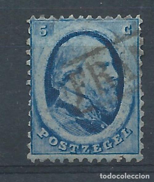 Sellos: Pays Bas N&deg;4 Obl (FU) 1864 - Guillaume III (bis)